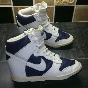 Nike Sky Hi Dunk Wedges Sz 7